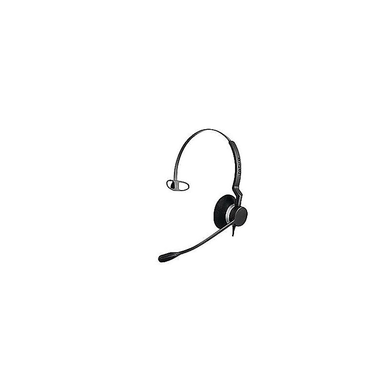 Jabra Biz 2300 Noise Canceling Mono Headset Microphone, Over-the-Head, Black (2393-823-109) image 1