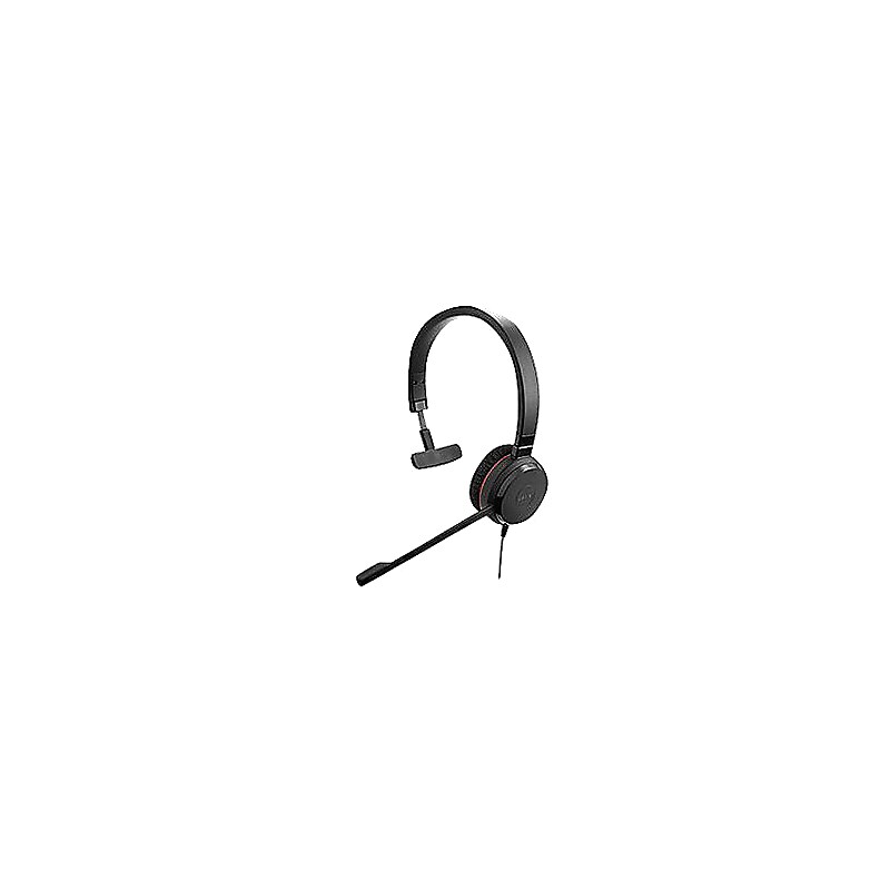 Jabra Evolve 30 II Noise Canceling Mono Headset Microphone, Over-the-Head, Black (5393-823-309) image 1