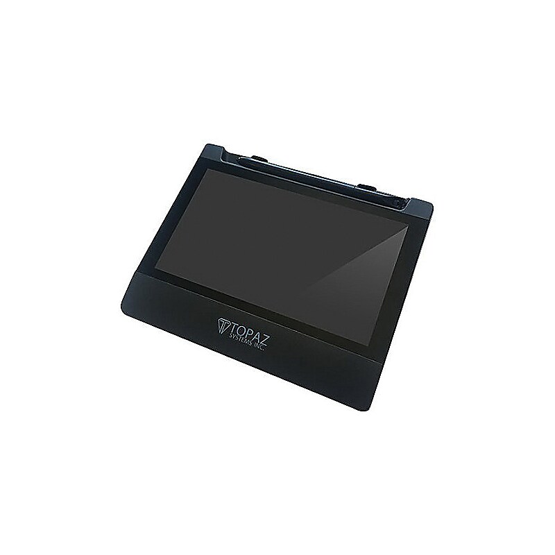 Topaz GemView TD-LBK070VA-USB-R 7" LCD Tablet Signature Terminal Display, Black image 1