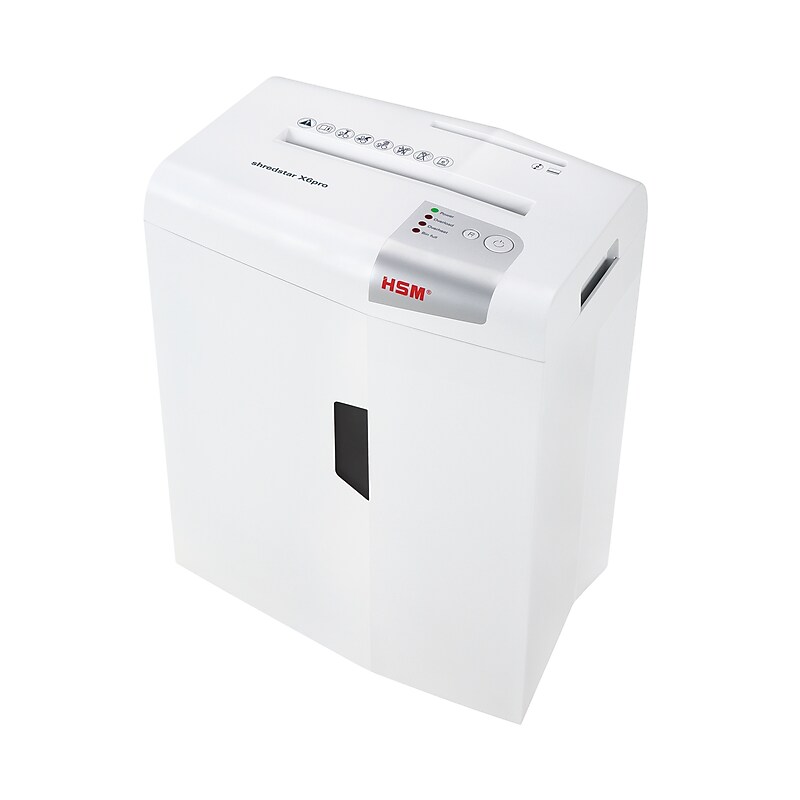 HSM shredstar X6pro 6-Sheet Micro-Cut Personal Shredder (X6PRO) image 1