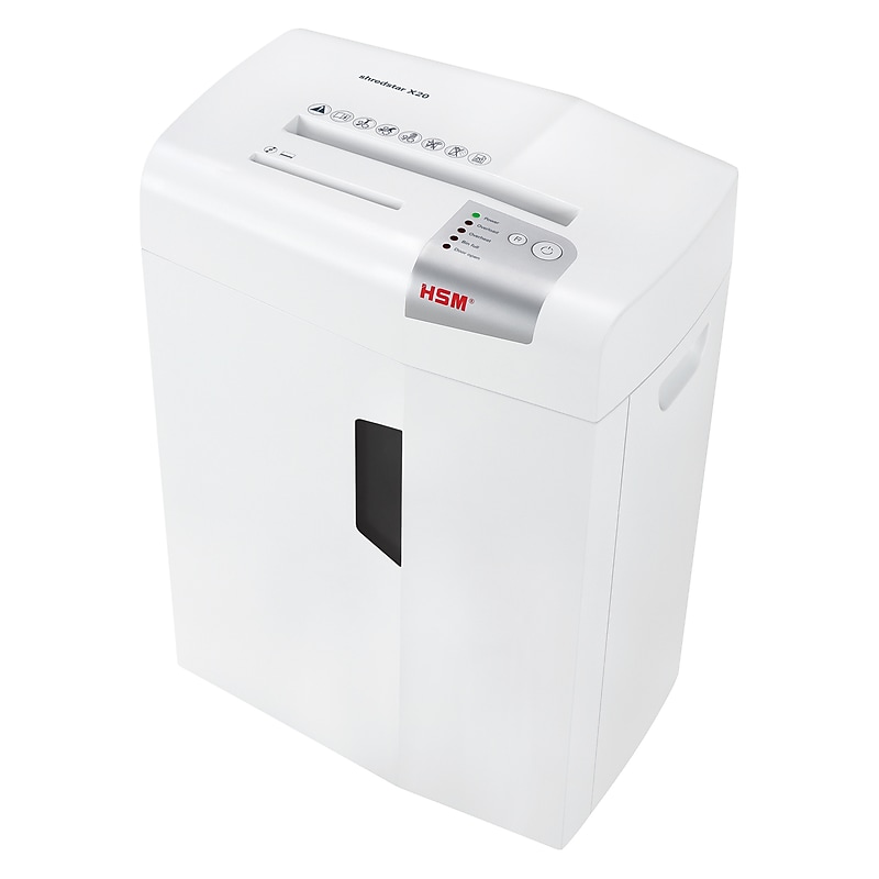 HSM shredstar X20 20-Sheet Cross-Cut Personal Shredder (X20) image 1