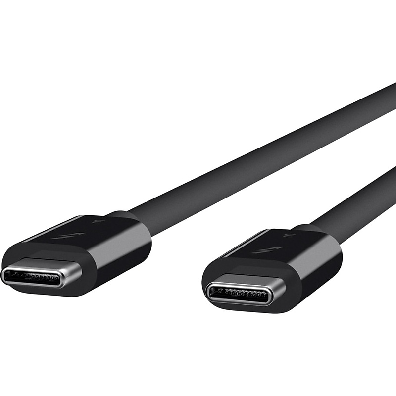 Belkin Thunderbolt 3 Cable (USB-C to USB-C) (100W) (1.6ft/0.5m) image 1