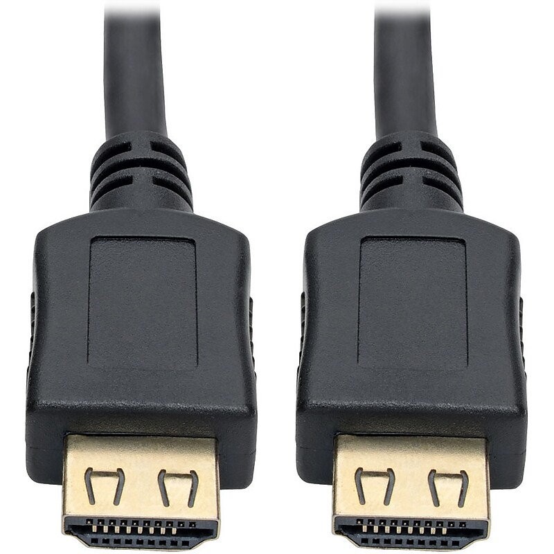 Tripp Lite High-Speed HDMI to HDMI Audio/Video Cable, Male to Male, Black (P568-006-BK-GRP) image 1