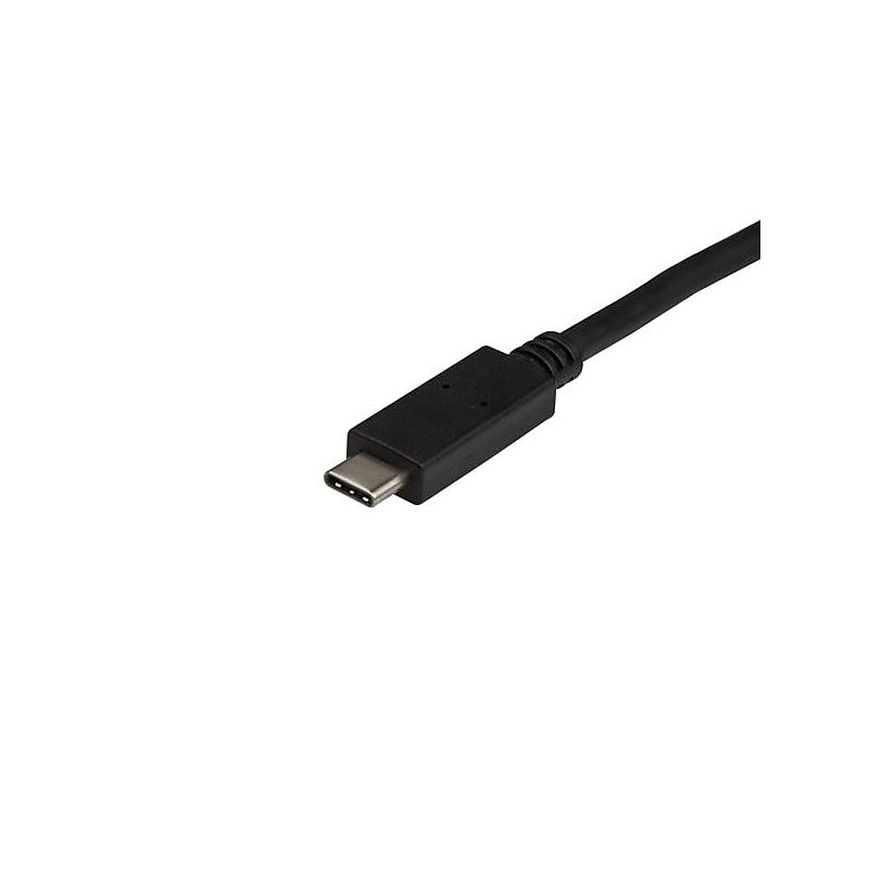 StarTech USB31AC50CM 1.64 ft USB-A to USB-C Cable, Black image 1