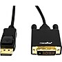 Rocstor Premium 6' Display Port to DVI-D Video Cable, Male to Male, Black (Y10C155-B1)~#|#~m006995550_sc7