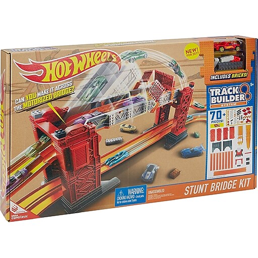 Mattel Hot Wheels Track Builder Stunt Bridge Kit at Staples