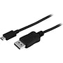 StarTech.com 3 m (10 ft.) USB-C to DisplayPort Cable, 4K 60Hz, Black (CDP2DPMM3MB)~#|#~m006997988_sc7
