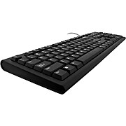 V7 Wired Keyboard, Black (KU200US)