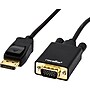 Rocstor DisplayPort/VGA Video Cable (Y10A172-B1)~#|#~m007000605_sc7