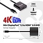 Club 3D CAC-2170 0.49' Mini DisplayPort/HDMI Audio/Video Cable, Black~#|#~m007001146_sc7