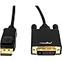 Rocstor Premium 6' Display Port to DVI-D Video Cable, Male to Male, Black (Y10C155-B1)~#|#~m007001509_sc7