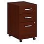 Bush Business Furniture Westfield 3-Drawer Mobile Vertical File Cabinet, Letter/Legal Size, Lockable, Mahogany (WC36753SU)~#|#~m007003439_sc7