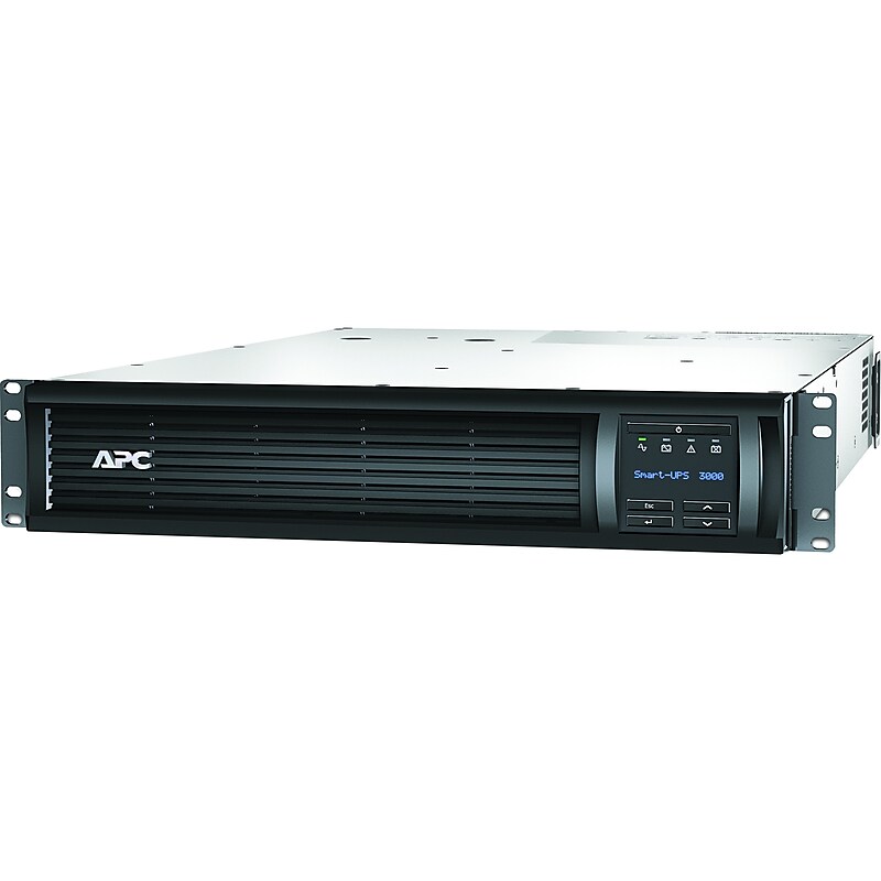 APC Smart-UPS 3000VA UPS, 140-Outlets, Black (SMT3000RM2UC) image 1