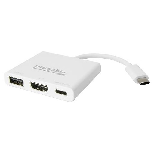 Plugable USB TypeC Mini Dock with HDMI, USB 3.0 and PassThrough