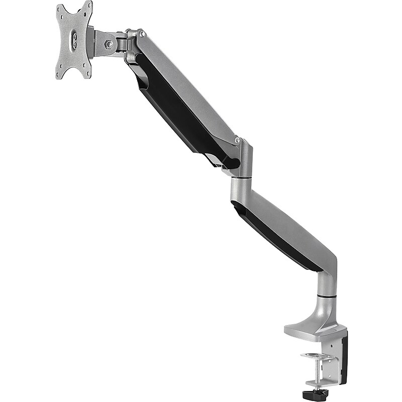 SIIG Adjustable Monitor Mount, Up to 32", Silver (CE-MT2D12-S1) image 1