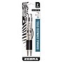 Zebra F-301 Retractable Ballpoint Pen, Bold Point, 1.6mm, Black Ink, 2 Pack (27312)~#|#~m007007005_sc7