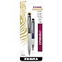 Zebra Retractable Ballpoint Pen, Medium Point, 1.0mm, Black Ink, 2 Pack (33602)~#|#~m007007026_sc7