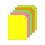 Astrobrights Color Paper, 8.5" x 11", 24 lb., Neon Assorted Colors, 500/Ream (20270)~#|#~m007009137_sc7
