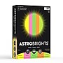 Astrobrights Color Paper, 8.5" x 11", 24 lb., Neon Assorted Colors, 500/Ream (20270)~#|#~m007009138_sc7