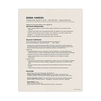 SOUTHWORTH Linen Resume Paper - M007009229 Sc7