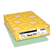 Exact Index Cardstock, 8.5" x 11", 110 lbs/163 gsm, Green, 250 Sheets/Pack (49561)