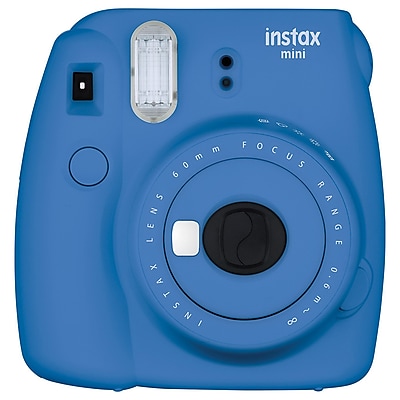 Fujifilm instax mini 9 Instant Camera Kit, 60 mm, Ice Blue