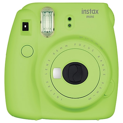 Fujifilm instax mini 9 Instant Camera Kit, 60 mm, Lime Green
