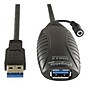 Plugable 32' USB 3.0 Type A to Type B Power Extension Cord, Black (USB3-10M-D)~#|#~m007009743_sc7