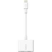 Belkin Lightning Audio Charge Rockstar F8j198btwht At Staples