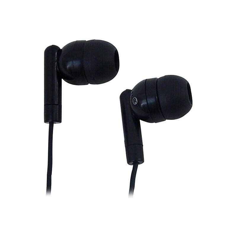 AVID AE-215 Earbud with Silicone Ear Tips (1AE215HPBLKSTK) image 1
