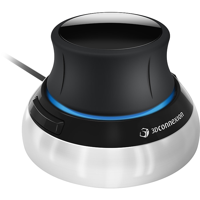3Dconnexion SpaceMouse Compact Ambidextrous USB Mouse, Black 3Dconnexion SpaceMouse Compact Ambidextrous USB Mouse, Black
