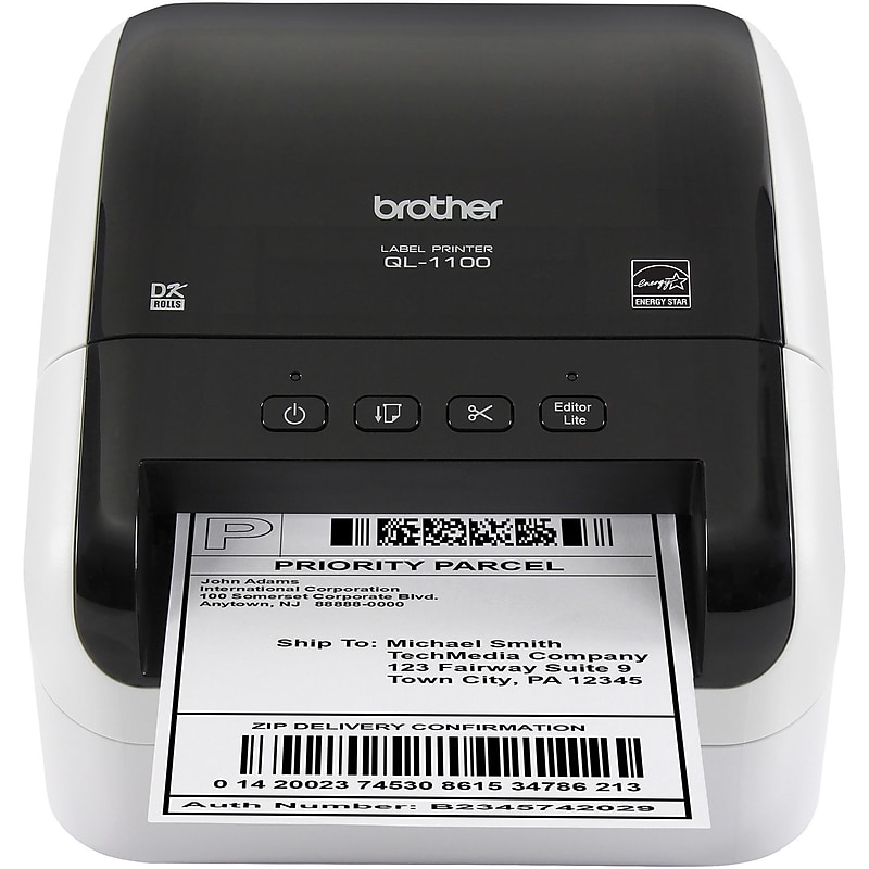 Brother Desktop QL-1100 Label Printer image 1