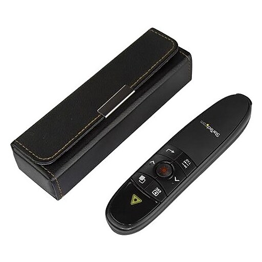 StarTech Wireless Presentation Remote with Red Laser Pointer, 90 ft