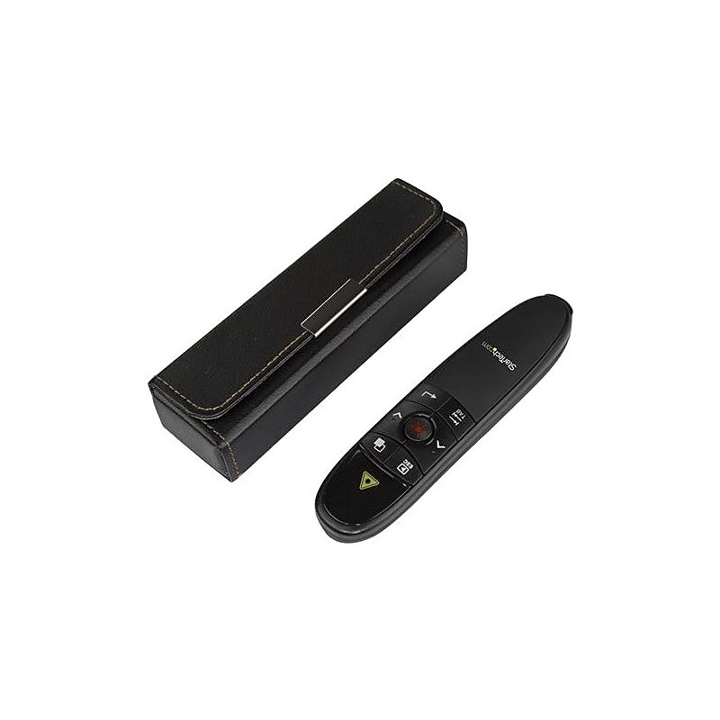 StarTech Wireless Presentation Remote with Red Laser Pointer, 90 ft. (27 m) (PRESREMOTE) image 1