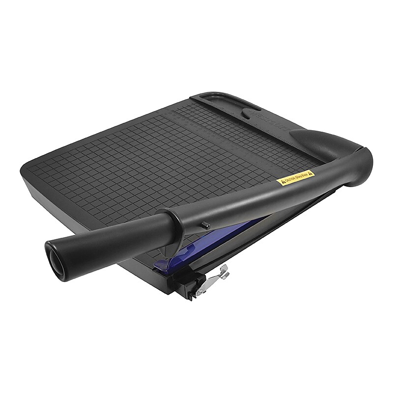 Westcott Multi-purpose Guillotine Trimmer, 12" Cutting L, 2.9" H14.3" Depth, Black image 1