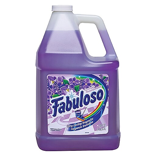 Fabuloso Multipurpose Cleaner, Liquid, 1 gal (128 fl oz), Lavender