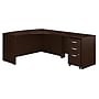 Bush Business Furniture Westfield Right Handed L Shaped Desk with Mobile File Cabinet, Mocha Cherry (SRC007MRRSU)~#|#~m007025416_sc7