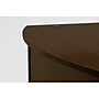 Bush Business Furniture Westfield 60"W Right Handed L Bow Desk, Mocha Cherry (WC12922)~#|#~m007025429_sc7