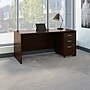 Bush Business Furniture Westfield 66W x 30D Office Desk with Mobile File Cabinet, Mocha Cherry (SRC015MRSU)~#|#~m007025520_sc7