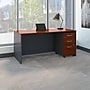 Bush Business Furniture Westfield 66W x 30D Office Desk with Mobile File Cabinet, Hansen Cherry (SRC015HCSU)~#|#~m007025540_sc7