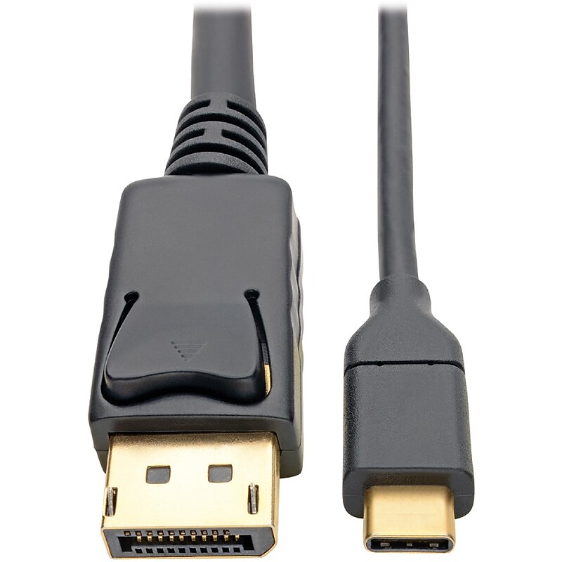 Tripp Lite USB-C to DisplayPort Cable, 4K @ 60Hz, Thunderbolt 3, 6 ft. image 1