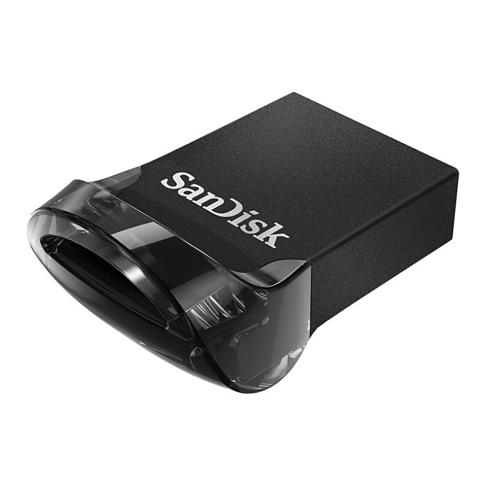 SanDisk Ultra Fit 32GB USB 3.1 Type A Flash Drive, Black (SDCZ430
