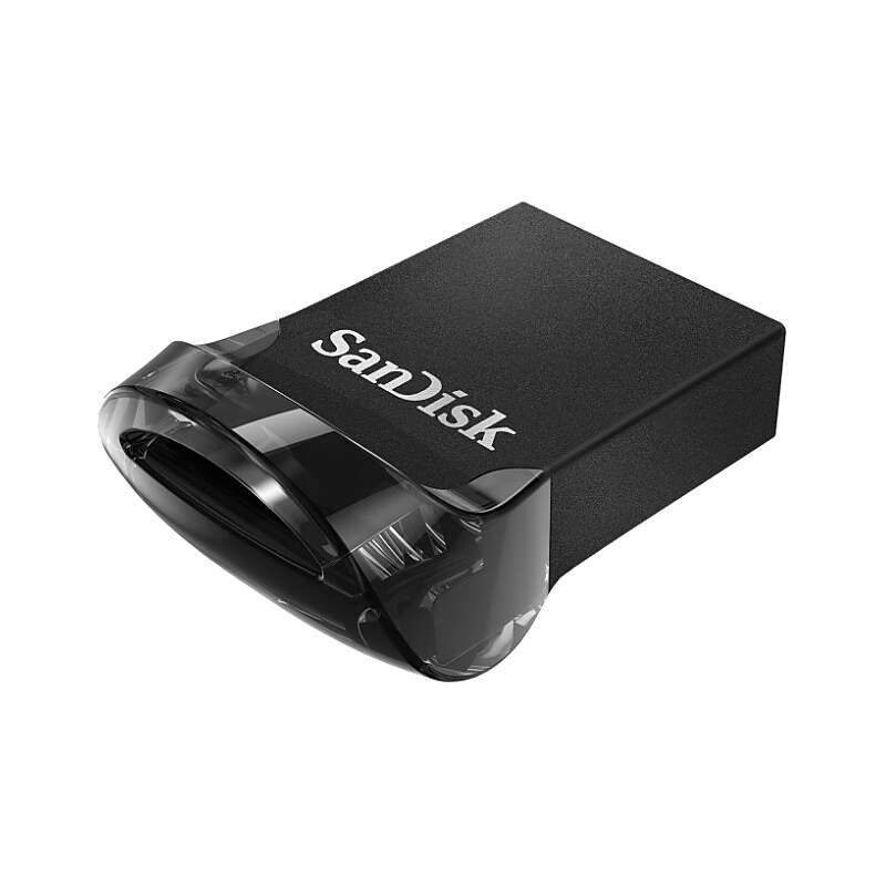 SanDisk Ultra Fit 32GB USB 3.1 Type A Flash Drive, Black (SDCZ430-032G-A46) image 1