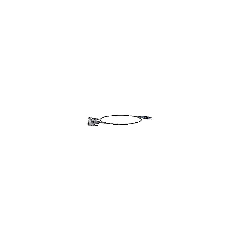 Polycom 10' 8 Pin Mini DIN RS-232 To DB-9 RS-232 Data Transfer Cable, Black (875J1AA) image 1