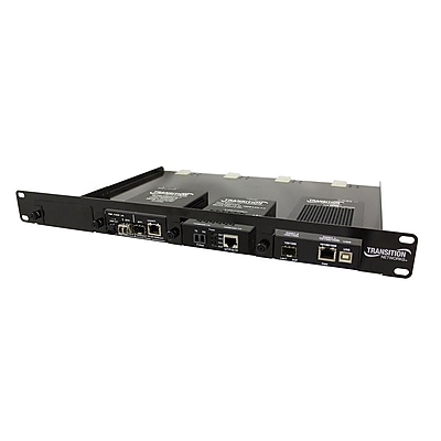 Transition Networks 4-Slot Media Converter Rack Mount Shelf (RMS19-SA4-02) Simolary simolary.com