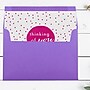 JAM Paper A7 Colored Invitation Envelopes, 5 1/4" x 7 1/4", Violet Purple Recycled, Bulk 1000/Carton (80278B)~#|#~m007049320_sc7