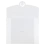 JAM Paper Plastic Portfolio Case with Circular Tuck Flap Closure, Clear Frost, 24/Carton (3788B)~#|#~m007049786_sc7