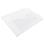 JAM Paper Plastic Portfolio Case with Circular Tuck Flap Closure, Clear Frost, 24/Carton (3788B)~#|#~m007049787_sc7