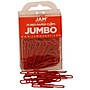JAM Paper Jumbo Paper Clip, Red, 3Packs of 75 (2183754B)~#|#~m007049944_sc7