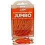 JAM Paper Jumbo Paper Clips, Orange, 3/Pack (42186871B)~#|#~m007049945_sc7